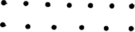 Рис. XIV.3. Схема дефектного размещения атомов, облегчающего сдвиг плоскостей